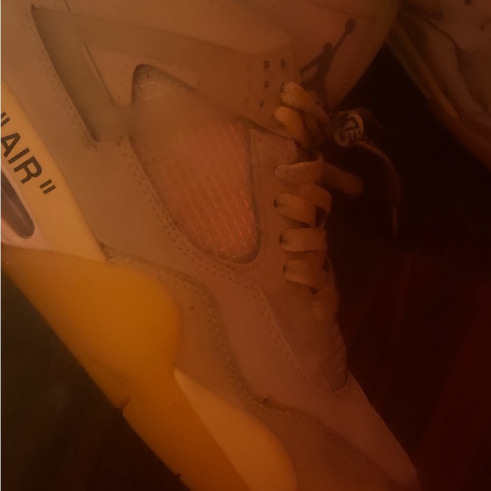 Jordan 4s Off-white Sail Mens